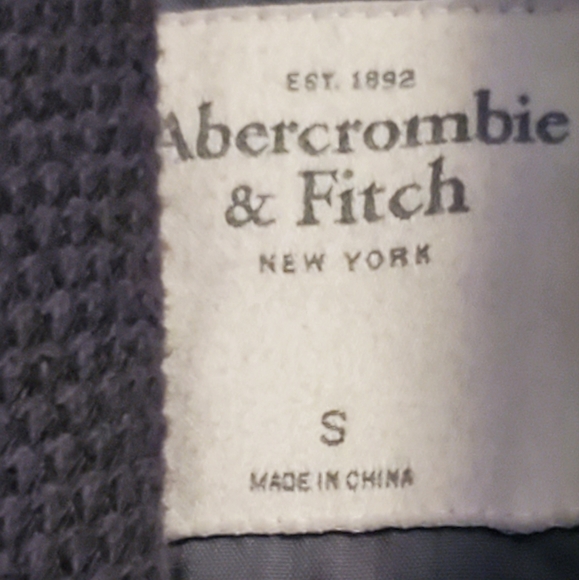 Abercrombie and Fitch Mixed Media Jacket, Size S - Picture 4 of 5